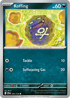 Journey Together Koffing 91/159