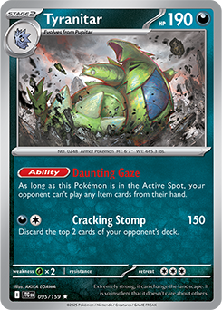 Journey Together Tyranitar 95/159
