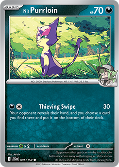 Journey Together N’s Purrloin 96/159
